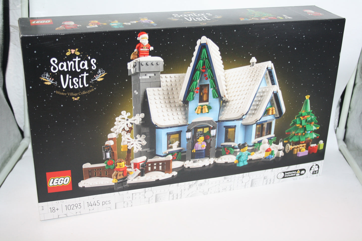 LEGO® Icons - Set 10293 Besuch des Weihnachtsmann - neu/ungeöffnet