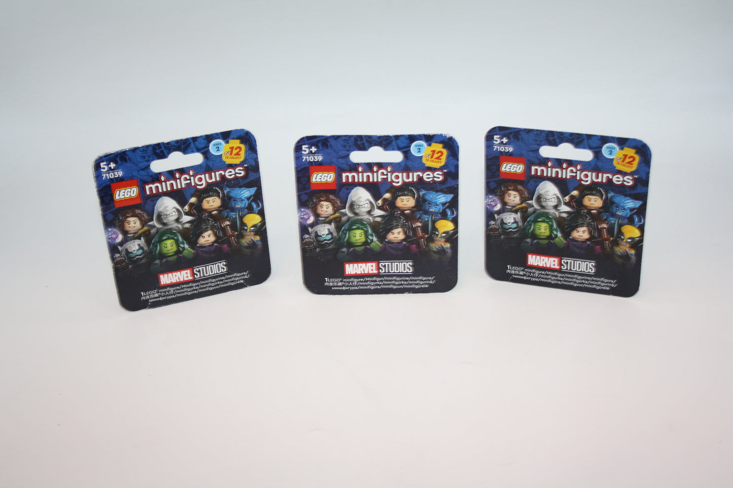 LEGO® - Marvel - 3x Minifiguren Marvel Serie 2 - Zufällige Figuren - Neu/ungeöffnet - DC/Marvel