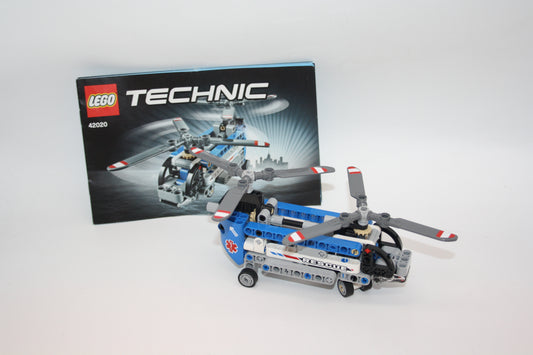 LEGO® - Technic - Set 42020 Doppelrotr-Hubschrauber - inkl. BA