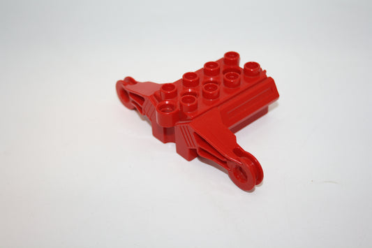 Duplo Toolo - Motorblock - 31382c01 - rot - Fahrzeuge - Ersatzteil