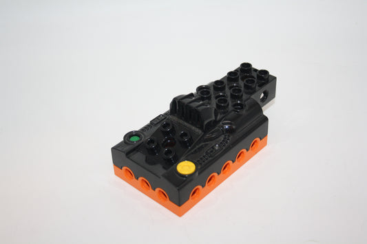 Duplo - Toolo - Electric Motor aus Set 3590 - 45039c01 - schwarz-orange - Einzelteile