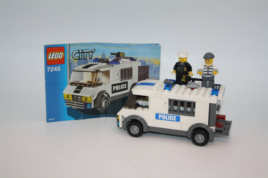 LEGO® - City Set - 7245 Polizei Gefangenen Transport - inkl. BA