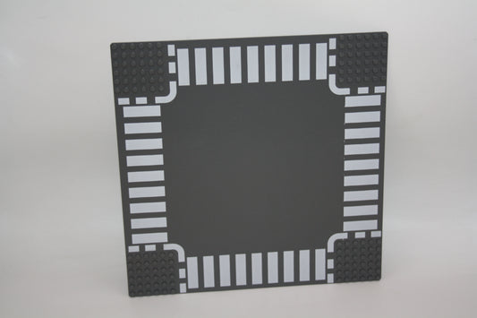 LEGO® - 32x32 Straßenplatte mit Kreuzung - dunkelgrau -  44343px3 - Platten - Base Plate (Copy)