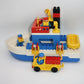 Duplo Set - 2649 Fährschiff/Fähre mit Auto und Rettungsboot - Schiffe/Boote