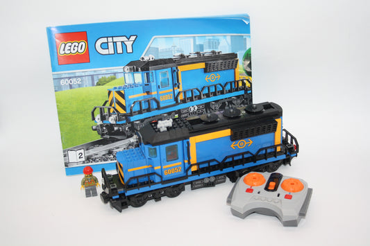 LEGO® City/Eisenbahn - Ferngesteuerte Lok/Güterlok inkl. RC Set aus 60052  - Waggon/Wagon - inkl. BA