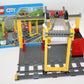 LEGO® Eisenbahn - Verladebahnhof/Schwerlastkran/Verladekran - aus 60052 - Waggon/Wagon - inkl. BA