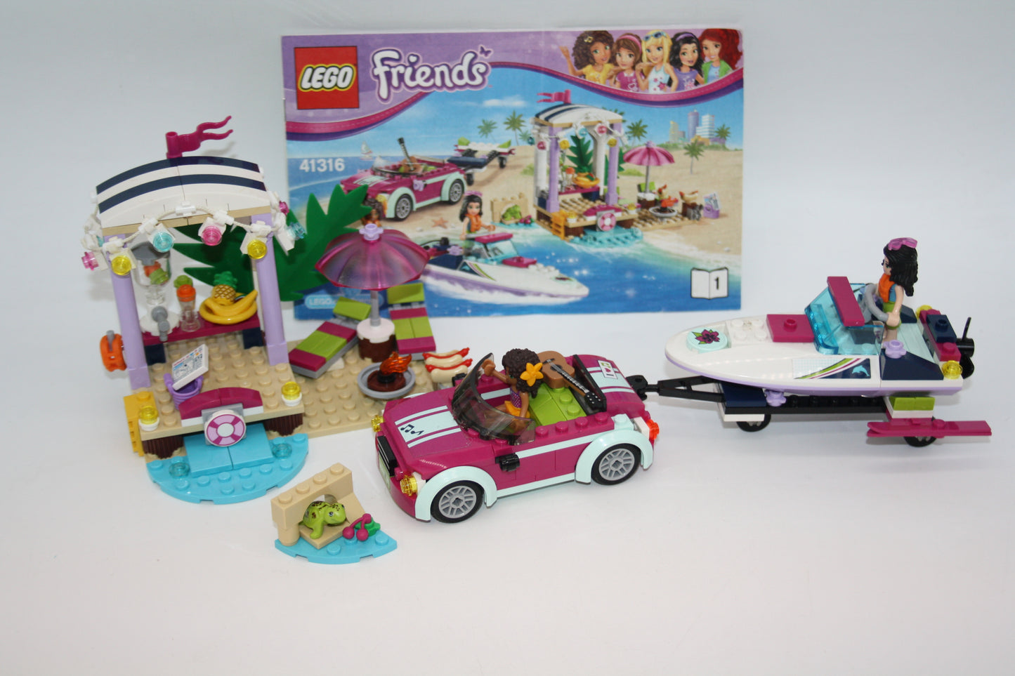 LEGO® Friends Set - 41316 Andreas Schnellboot - inkl. BA