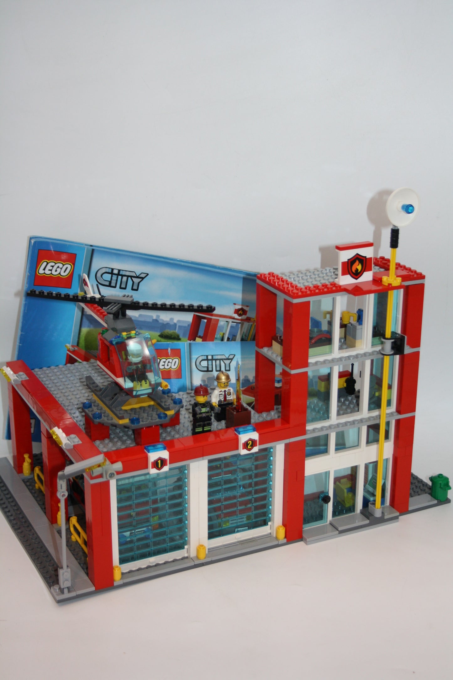 LEGO® - City Set - 60004 große Feuerwehrstation - inkl. BA