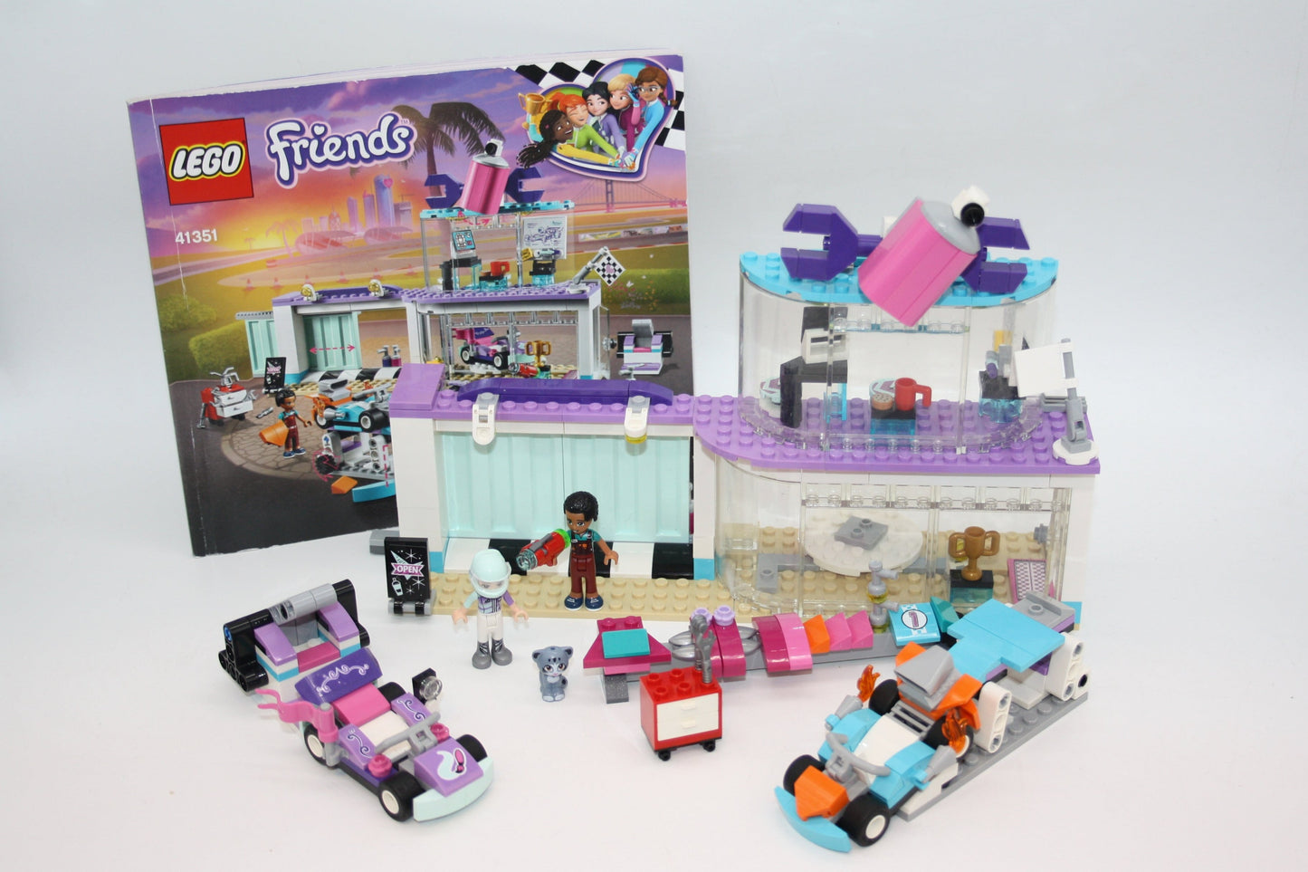 LEGO® Friends Set - 41351 Kreativer Tuning Shop - inkl. BA