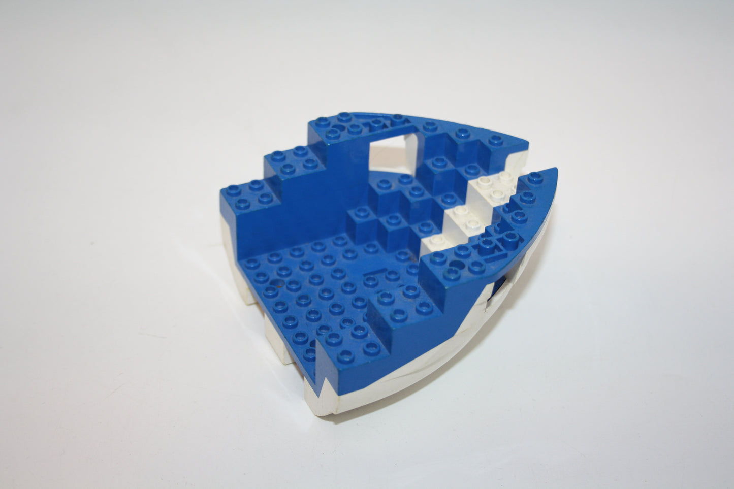 LEGO® - Schiffsrumpf 12x12x5 - 6051 - blau/weiß - Einzelteil