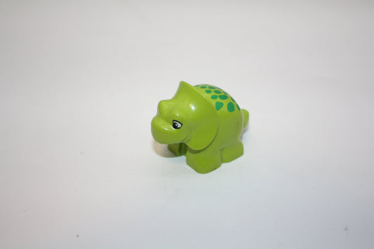 Duplo - kl. Dreihorn (Triceratops) - limettengrün - Dinosaurier - Dino