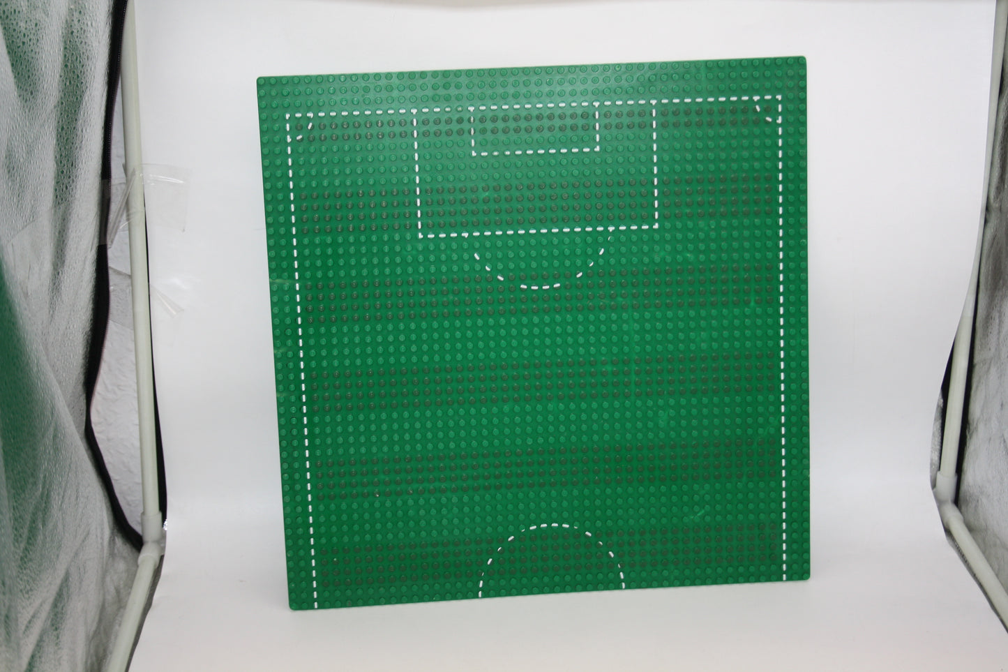 LEGO® - 48x48 Grundplatte/Platte Spielfeldmuster (dünn) - grün - 4186 - Platten - Base Plate