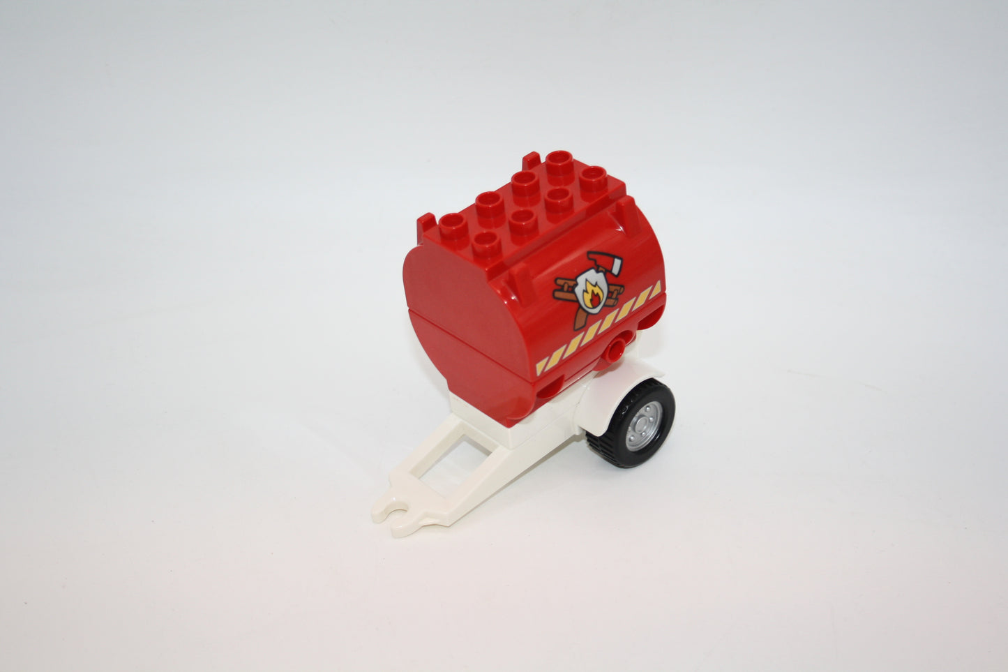 Duplo - Feuerwehr Anhänger/Wasserwagen/Tankwagen - rot - Anhänger