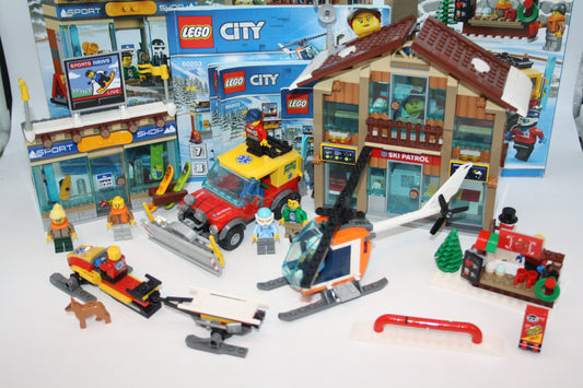 LEGO® - City Set - 60203 Ski-Resort - inkl. BA & OVP - Unvollständig