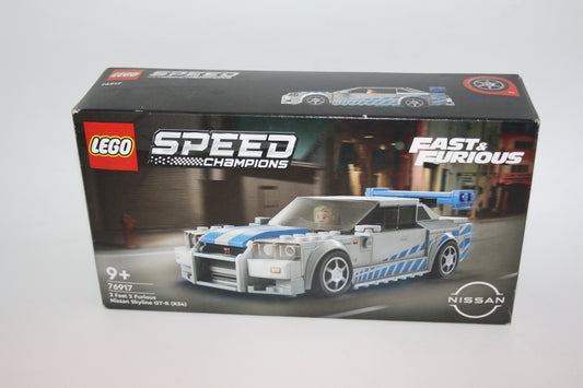 LEGO® Speed Champions Set - 76917 2 Fast 2 Furious – Nissan Skyline GT-R (R34) - neu/ungeöffnet