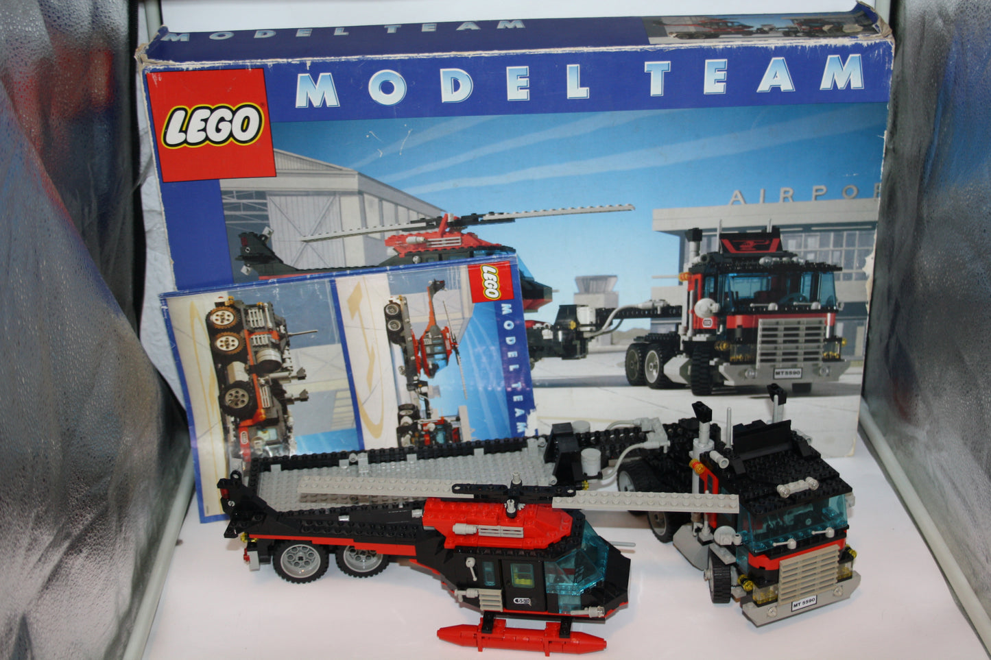 LEGO® Model Team - Set 5590 Truck Trailer Hubschrauber - inkl. BA & OVP