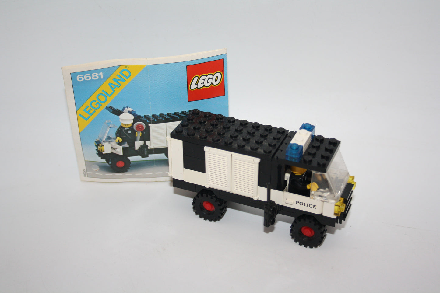 LEGO® Legoland Set - 6681 Polizeiwagen - inkl. BA