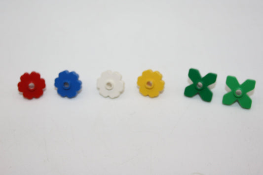 LEGO® - Pflanze - Alte Blume 2x2 gerundet - verschiedene Farben - 4728/4727 - Grünzeug/Blätter