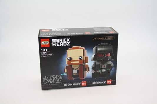 LEGO® Star Wars/BrickHeadz Set - 40547 Obi-Wan Kenobi™ & Darth Vader™ - Neu/ungeöffnet