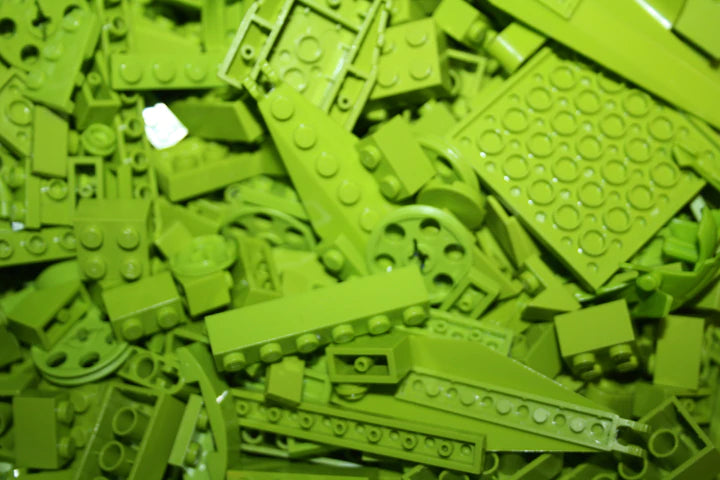 LEGO® - limettengrün/ lime green - Farblich sortiert - 100g-1000g