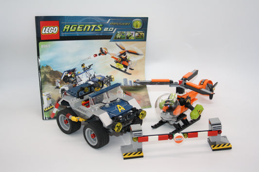 LEGO® Agent 2.0 Set - 8969 4 Rad Pursuid - inkl. BA