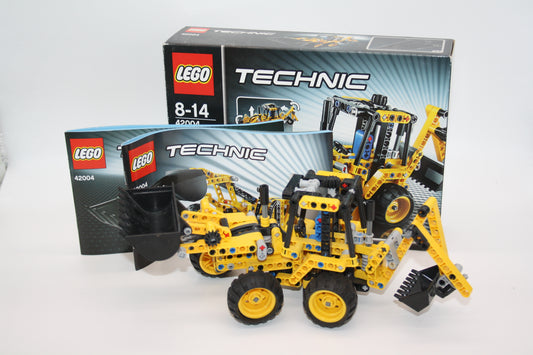 LEGO® - Technic Set - 42004 Mini Bagger/Teleskoplader/Baggerlader   - inkl. BA & OVP