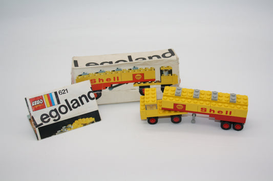 LEGO® Legoland - Set 621 Shell Tankwagen/Tanker/Truck - inkl. BA & OVP