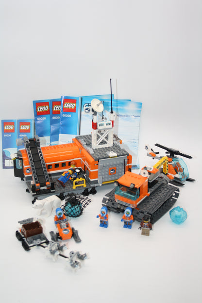 LEGO® City Set - 60036 Arktis-Lager/Base Camp - Arktis Sets - inkl. BA