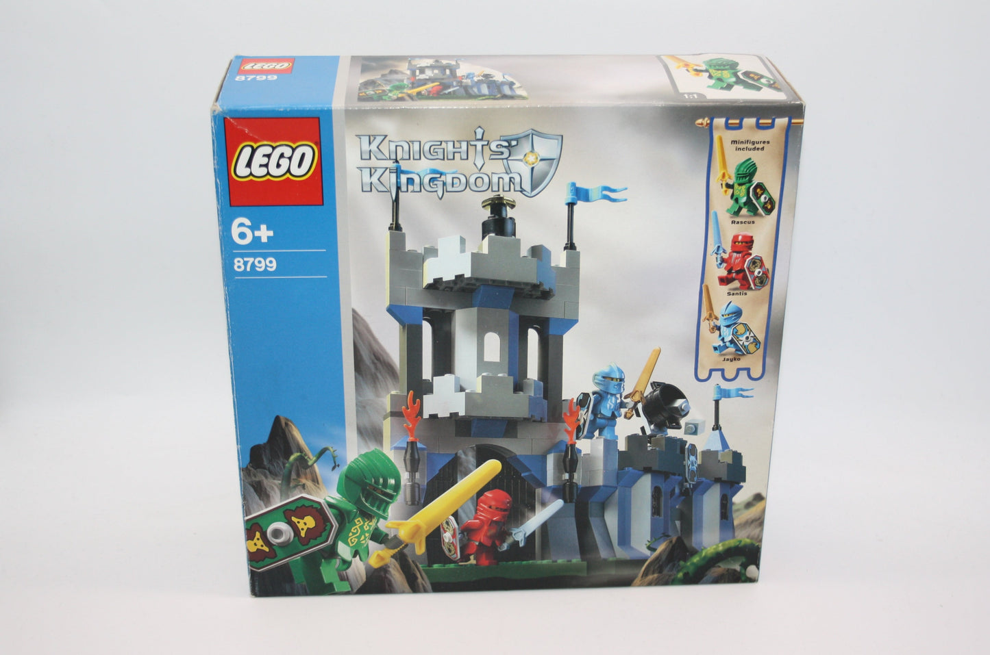 LEGO® Knight Kingdoms - Set 8799 Castle Wall - Ritter/Mittelalter - inkl. BA & OVP