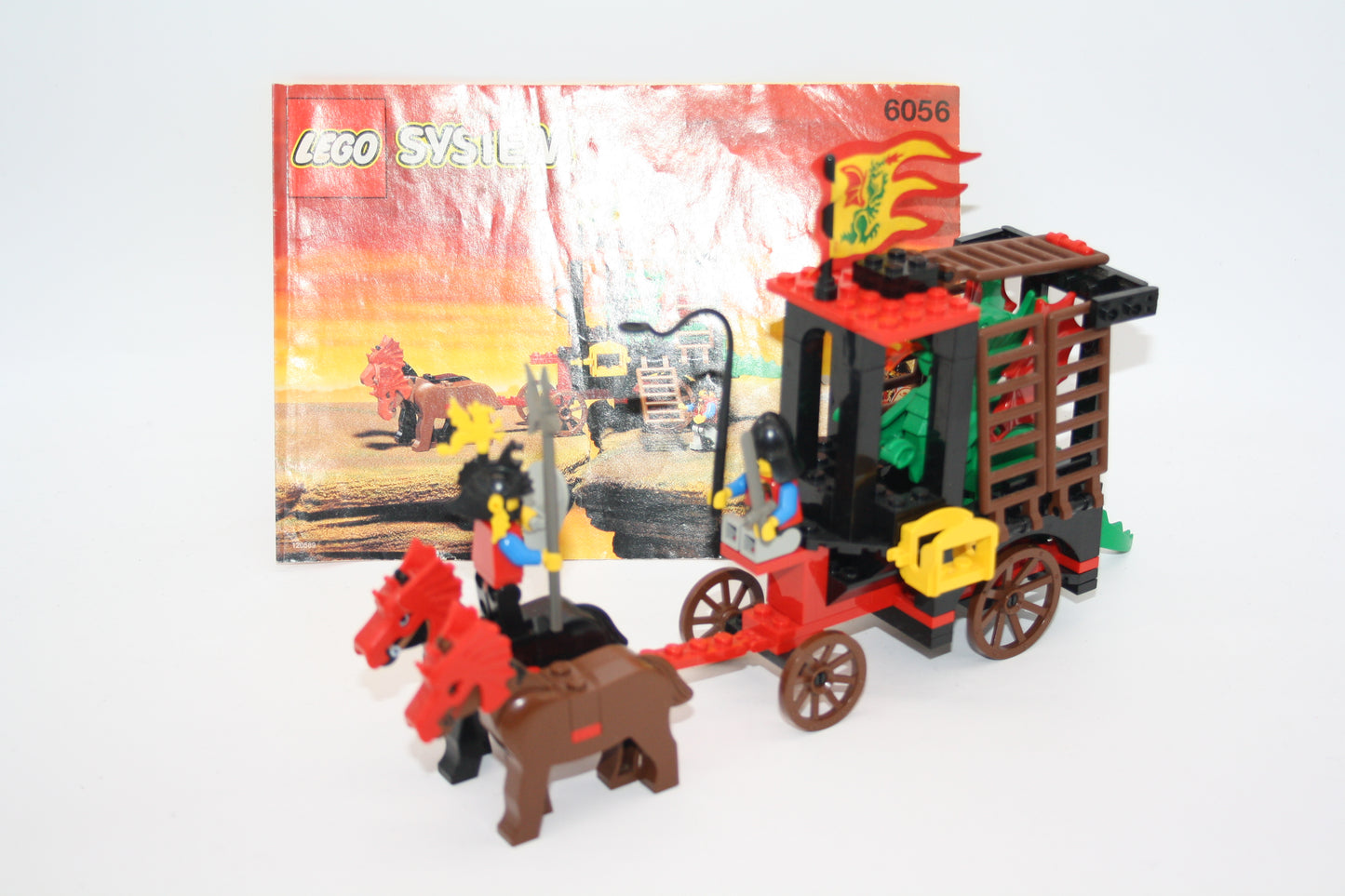 LEGO® Castle - Set 6056 Drachenwagen - Ritter/Mittelalter - inkl. BA