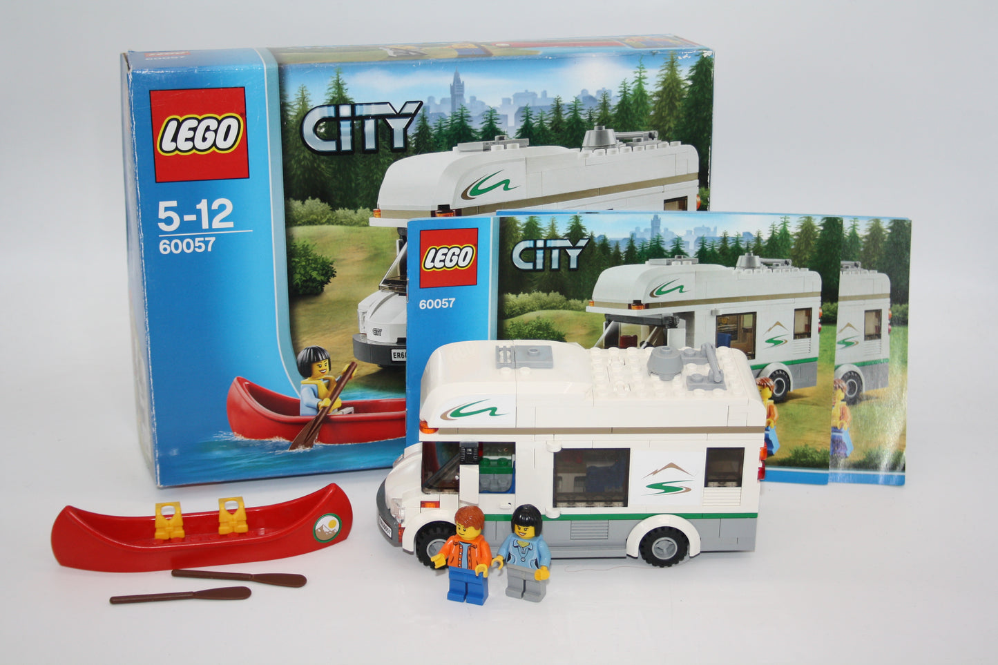 LEGO® - City Set - 60057 Wohnmobil mit Kanu - inkl. BA & OVP