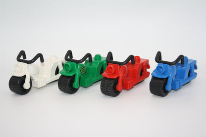 Duplo - Retro/Vintage Motorräder - versch. Farben - Motorrad - Fahrzeuge