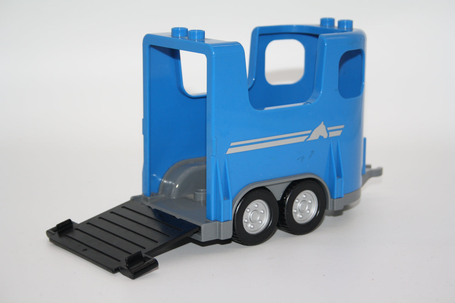 Duplo - Pferdeanhänger/Tiertransporter - versch. Farben - Anhänger - Fahrzeuge