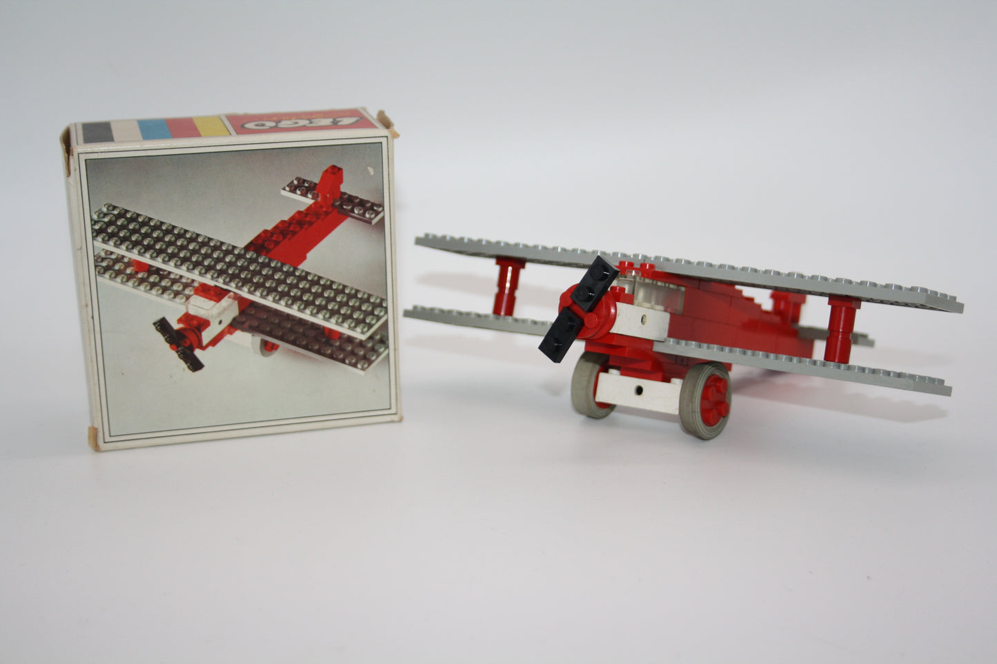 LEGO® - Set 328 Doppeldecker + OVP - Flugzeug