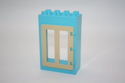Duplo - Türen Modern komplett (2x4 Noppen) - versch. Farben - Türen
