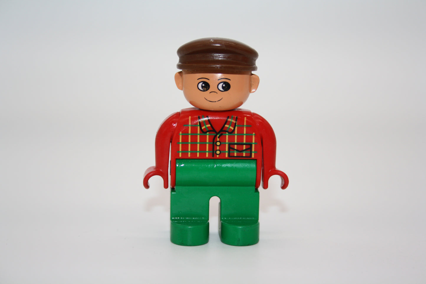 Duplo - Bauer - Landwirt - grüne Hose/rotes Hemd - Mann - Figur