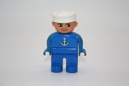 Duplo - Matrose - Seefahrer - blaue Hose/blaues Oberteil - Mann - Figur