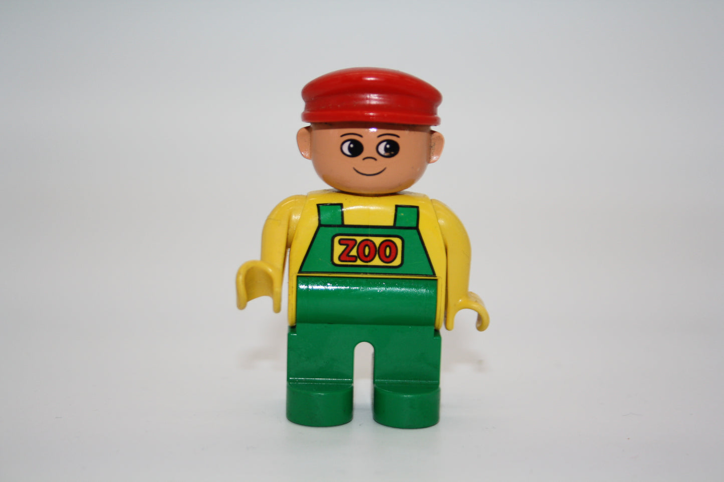 Duplo -Zoowärter alt - grüne Latzhose/gelbes Oberteil - Mann - Figur