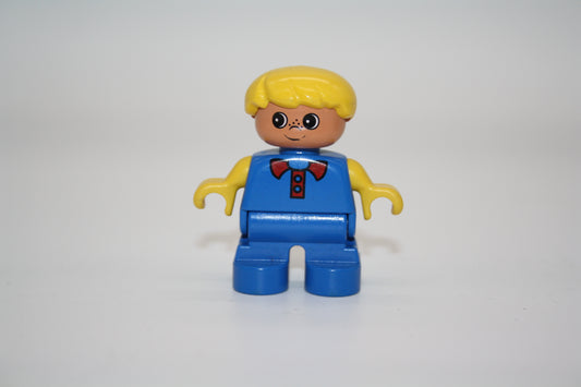 Duplo - Junge - blaue Hose/blaues Oberteil - Figur