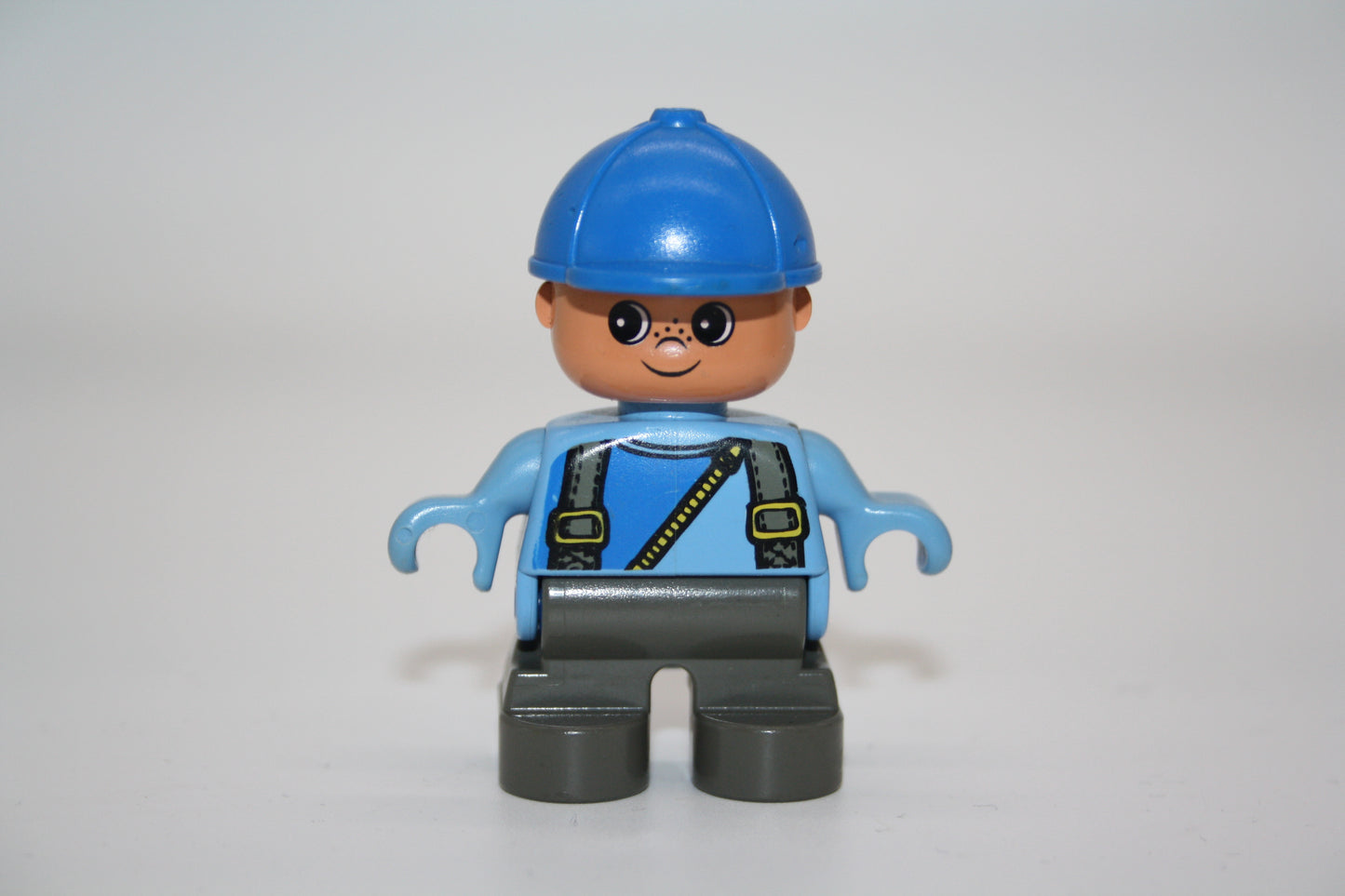 Duplo - Junge - graue Hose/blaues Oberteil  - Reiter - Figur