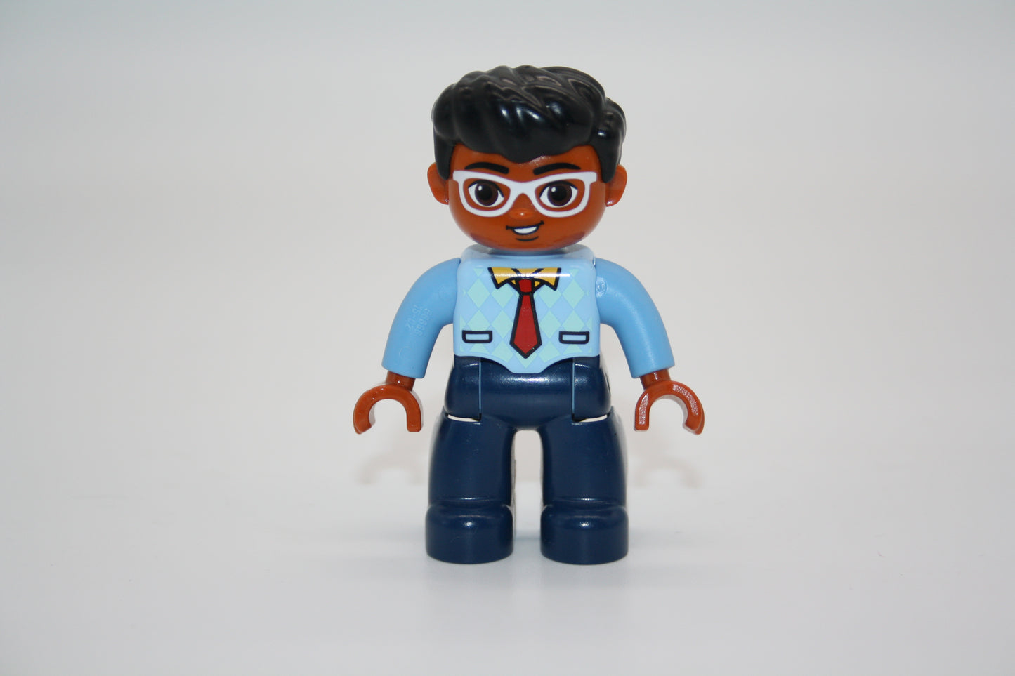 Duplo - Firmenboss - weiße Brille - Mann - Deacon - Figur