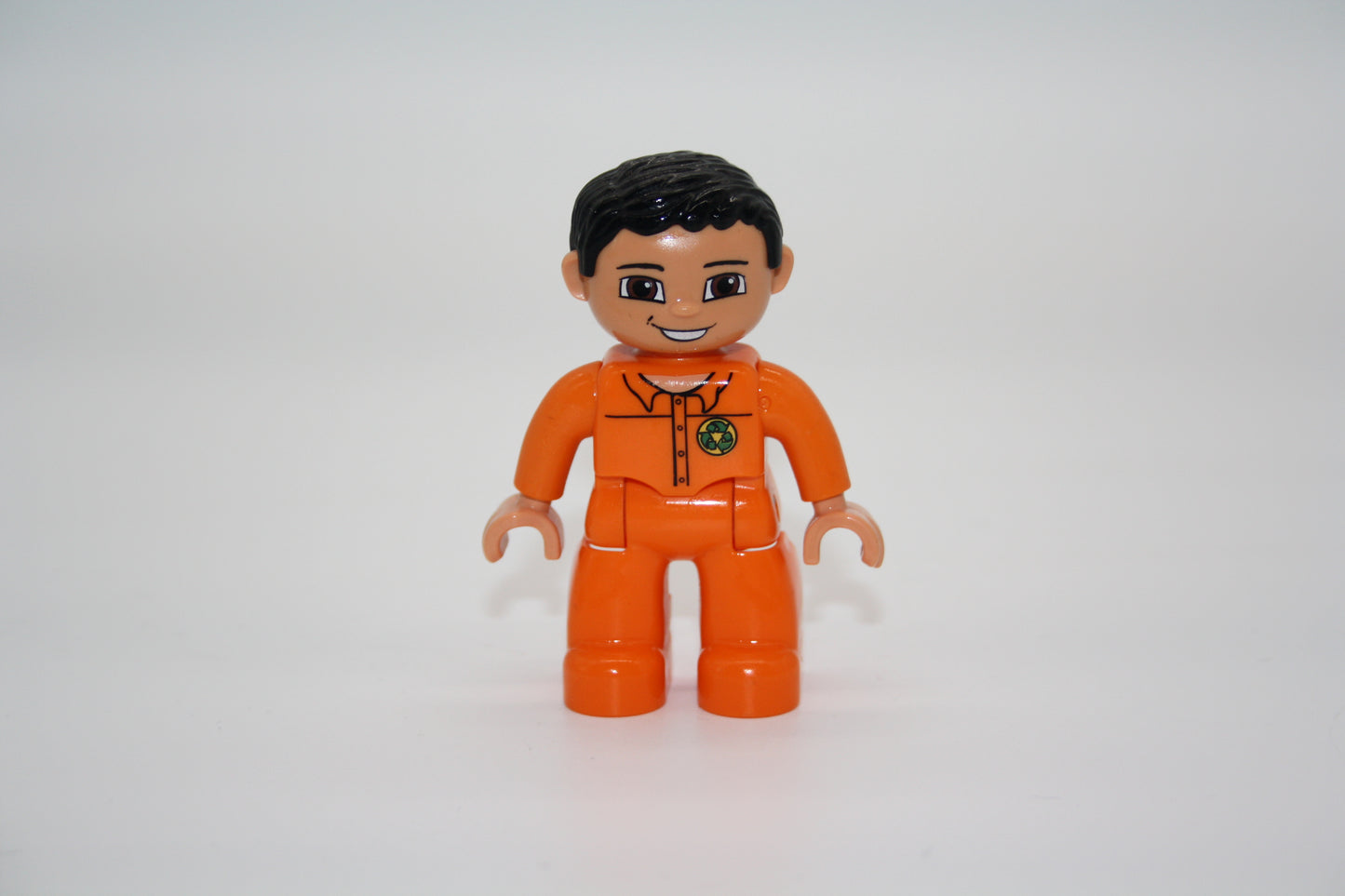 Duplo - Müllmann - orange  - Mann - Figur