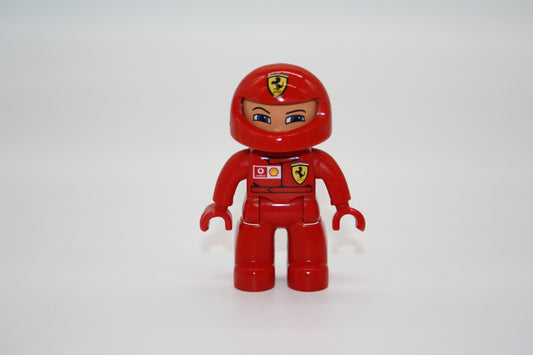 Duplo - Rennfahrer - Formel 1 - Ferrari - Mann - Figur