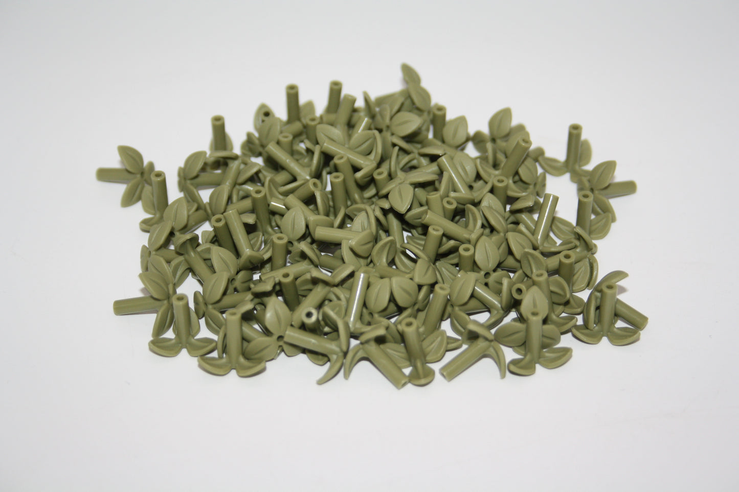 LEGO® - Pflanzenstängel m. 3 Blättern - Plant Stem 3 Leaves - olivgrün/olive green - 37695 - Grünzeug 6x-500x Sparpaket