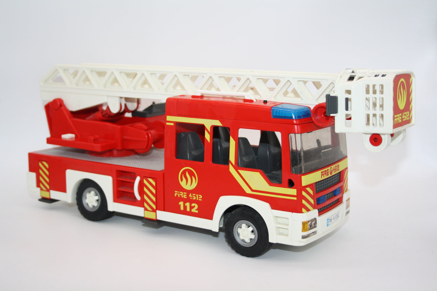 Playmobil® - Feuerwehr Leiterwagen m. Drehleiter - rotes Dach