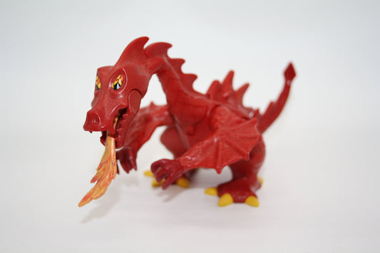 Playmobil® - roter Drache - bew. Kopf & Arme