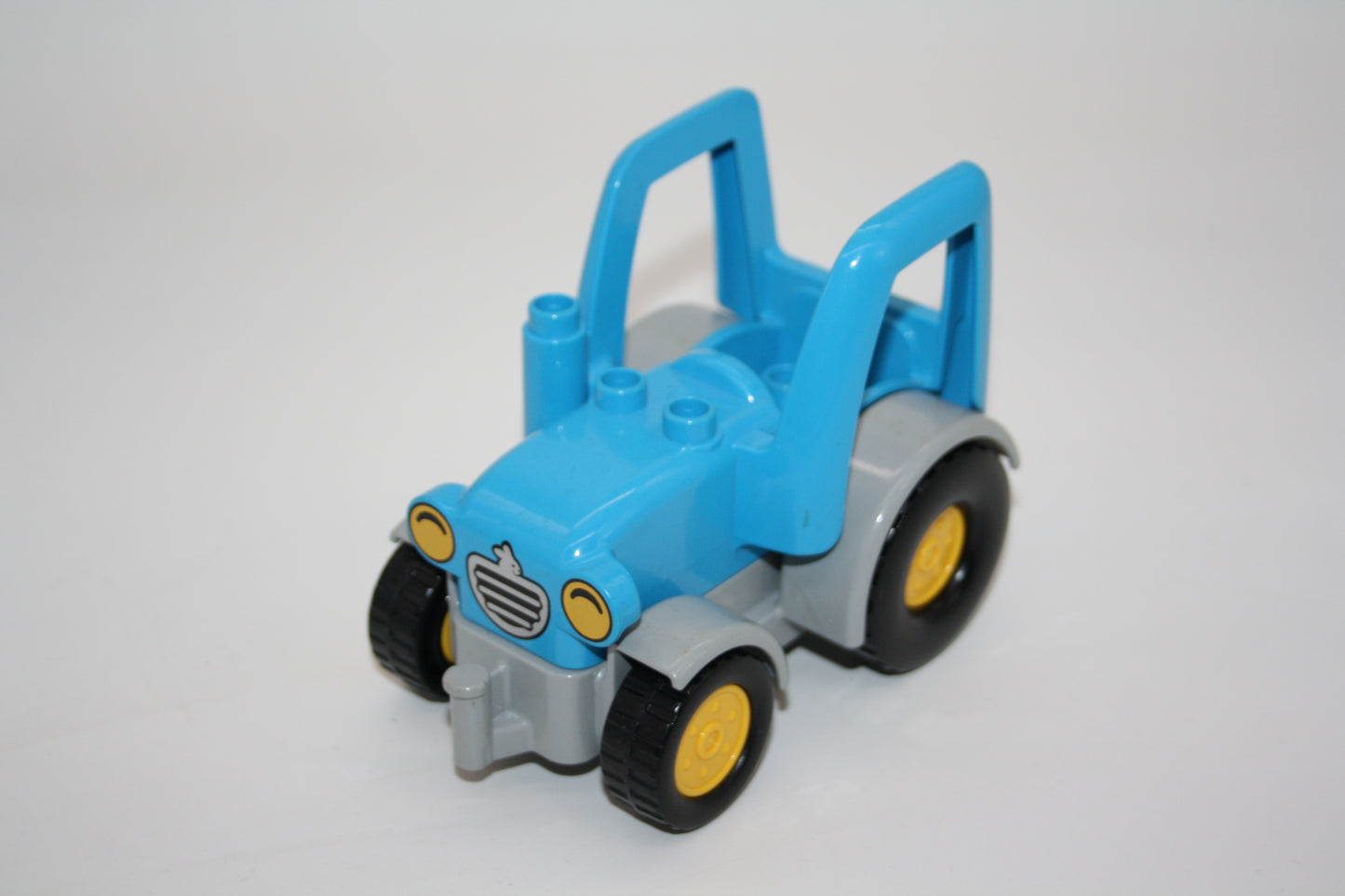 Duplo - Traktor/Trecker  - hellblau/hellgrau - Bauernhof - Fahrzeuge