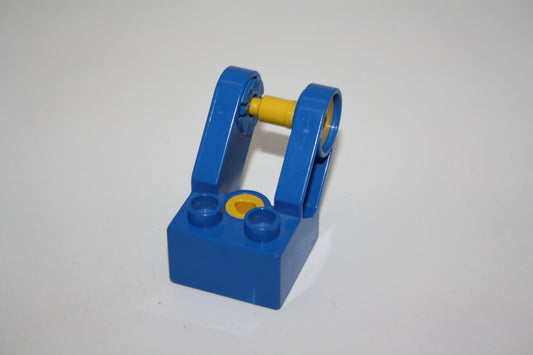 Duplo Toolo - 2x2 Stein mit abgewinkelter Halterung - 6284c01 - blau - Ersatzteil