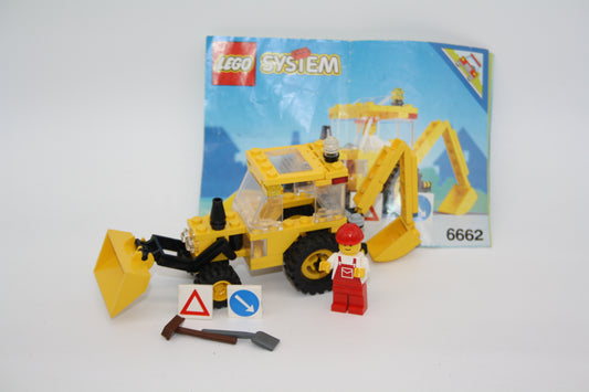 LEGO® System - Set 6662 Frontlader/Bagger + BA