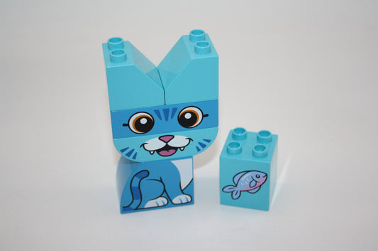 Duplo - Meine erste Katze - hellblau - Haustier